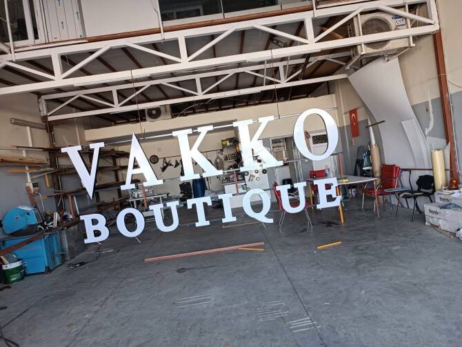 Kompozit ve Işıklı Cephe Tabelesı